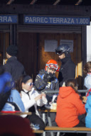 INFANTA CRISTINA IN BAQUEIRA BERET STATION DURING CHRISTMAS DAY
