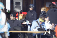 INFANTA CRISTINA IN BAQUEIRA BERET STATION DURING CHRISTMAS DAY
