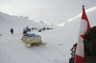 Canadian Ranger Sovereignty Patrol  to Grise Fjord, Ellesmere Island, Nunavut, Canada - 23 Mar 2007