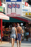 Benidorm, Costa Blanca, Spain - Aug 2009
