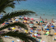Benidorm, Costa Blanca, Spain - Aug 2009