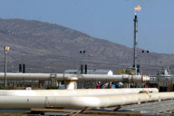 The BP Sangachal Oil Terminal on the Caspian Sea, 50 Km West of Baku, Azerbaijan - 2003