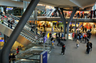 Railway stations in Berlin, Germany - Nov 2009