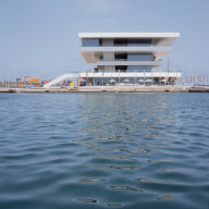 ARCHITECTURAL STOCK Straight general view from water