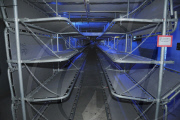 Cold War nuclear shelter in an underground car park in West Berlin - 29 Nov 2009