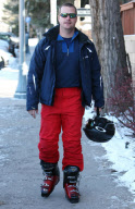 Chris O'Donnell and family after snowboarding in Aspen, Colorado, America - 28 Dec 2010