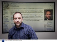 Jimmy Wales, founder of Wikipedia, London, Britain - 26 Feb 2010