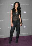 Emmanuelle Chriqui attends The Cosmopolitan And Marquee Nightclub Celebrate New Year's Eve