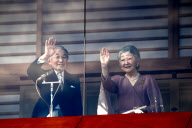 Japanese Royals Celebrating New Year, Imperial Palace, Tokyo, Japan - 02 Jan 2011