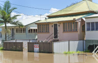 General Views of the Flooding in Rockhampton, Queensland