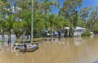 General Views of the Flooding in Rockhampton, Queensland