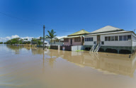 General Views of the Flooding in Rockhampton, Queensland
