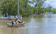 General Views of the Flooding in Rockhampton, Queensland
