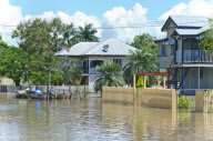 General Views of the Flooding in Rockhampton, Queensland