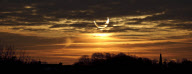 Partial solar eclipse on January 4, 2011