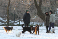 Michael Douglas out and about in Central Park, New York, America - 05 Jan 2011