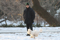 Michael Douglas out and about in Central Park, New York, America - 05 Jan 2011