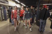 10th Annual No Pants Subway Ride 2011 in New York