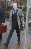 Founder of Wikileaks, Julian Assange at Belmarsh Magistrates court to attend an extradition hearing, London, Britain - 11 Jan 2011