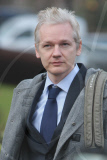Founder of Wikileaks, Julian Assange at Belmarsh Magistrates court to attend an extradition hearing, London, Britain - 11 Jan 2011