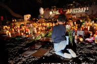 Candlelight vigil for Congresswoman Gabrielle Giffords