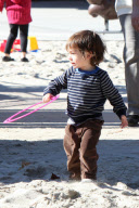 Jack Black has a Family Day at the Park