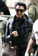 Janet Jackson Arrives for Dr. Conrad Murray's Hearing