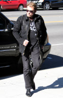 Laeticia Hallyday and Johnny Hallyday visit Simoni Plastic Surgery, Los Angeles, America - 12 Jan 2011