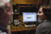 Teens teach elderly how to use technology