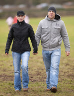 Zara Phillips attends Steeplechase, Gloucestershire, Britain - 15 Jan 2011