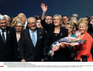 TOURS: Marine Le Pen newly elected president of the FN