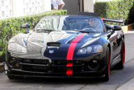 EXCLUSIVE Sylvester Stallone drives a brand new Viper