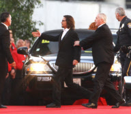 Johnny Depp arrives at the 68th Annual Golden Globe Awards