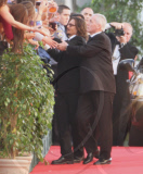 Johnny Depp arrives at the 68th Annual Golden Globe Awards