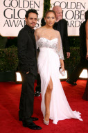 Brad Pitt and Angelina Jolie at The 68th Annual Golden Globe Awards in LA