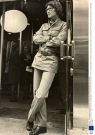 Yves Saint Laurent Fashion Designer (died 1st June 2008 Aged 71) Pictured Outside His New Shop On London''s New Bond Street.