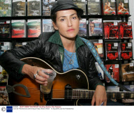 Joan As Policewoman performing at Fopp, Bristol, Britain - 10 Aug 2006