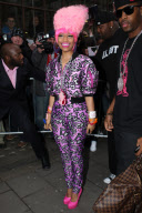 Nicki Minaj out and about in London, Britain - 20 Jan 2011