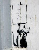 Banksy graffiti over the years, UK