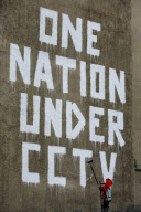 Banksy graffiti over the years, UK