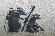 Banksy graffiti over the years, UK