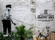 Banksy graffiti over the years, UK