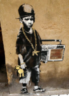 Banksy graffiti over the years, UK