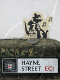 Banksy graffiti over the years, UK