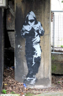 Banksy graffiti over the years, UK