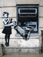 Banksy graffiti over the years, UK