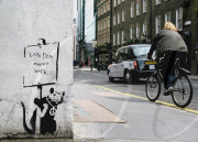 Banksy graffiti over the years, UK