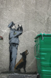 Banksy graffiti over the years, UK