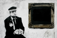 Banksy graffiti over the years, UK