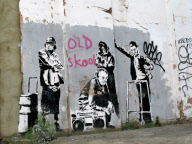 Banksy graffiti over the years, UK